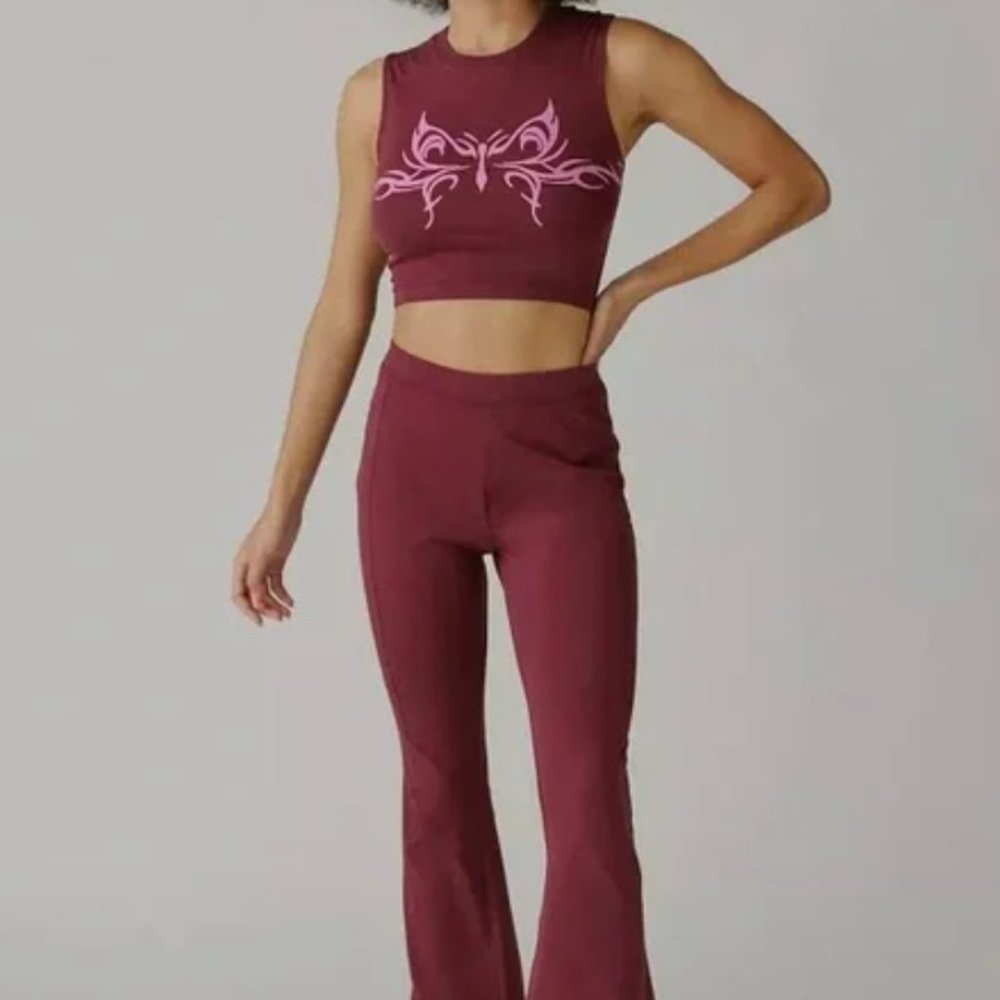 UO Tattoo Dream Cropped Top (Part of a set)